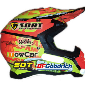 Pegatina para casco de moto ORG